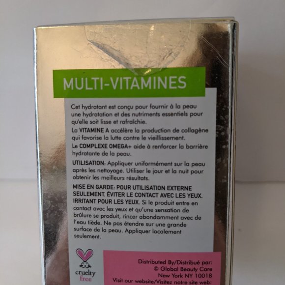 *RARE FIND!* Multi-Vitamin Moisturizer Vitamins A & Omega + Complex 1.7 oz - Picture 2 of 6